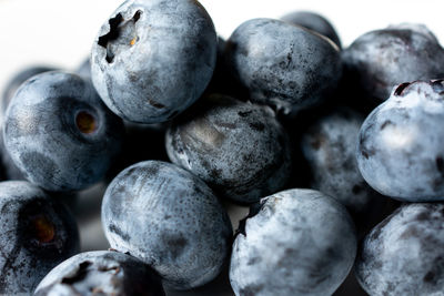 Full frame shot of blueberries