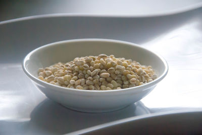 Close-up of pasta in bowl