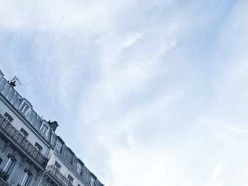 Low angle view of building against sky