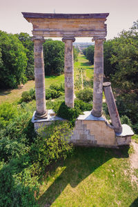 View of historical building