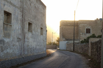 Empty road