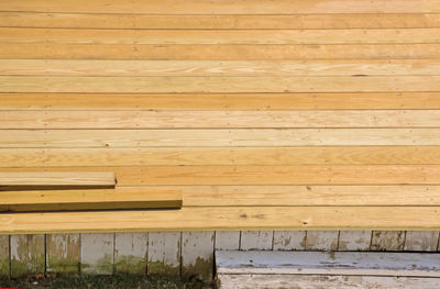 Full frame shot of wooden floor