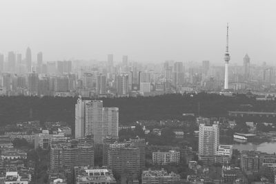 View of cityscape against sky