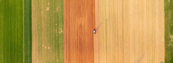 Tractor working