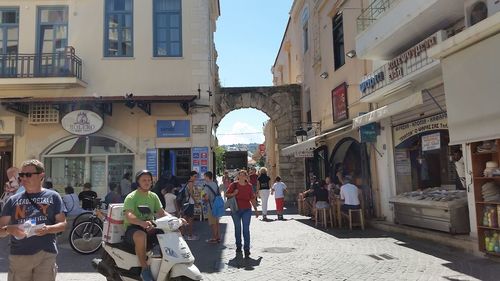 View of buildings in city