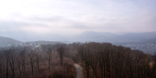Panoramic view of landscape against sky