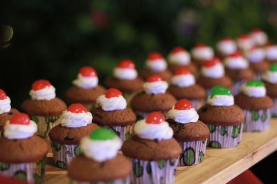 Close-up of dessert