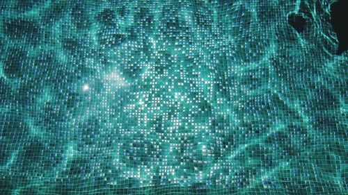 Full frame shot of illuminated swimming pool