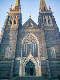 Low angle view of a church