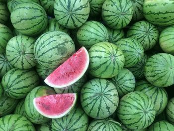 Full frame shot of fruits