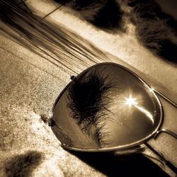 Close-up view of sunlight