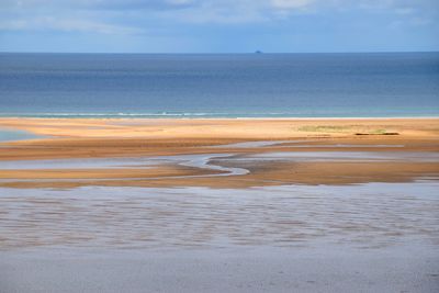 Scenic view of beach