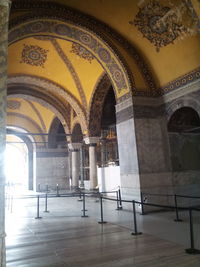 Interior of historic building