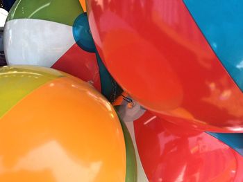 Full frame shot of colorful umbrellas