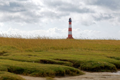 View of lighthouse against sky