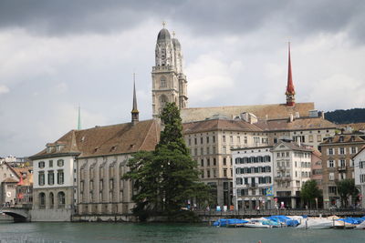 Buildings in city