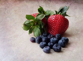 Close-up of strawberries