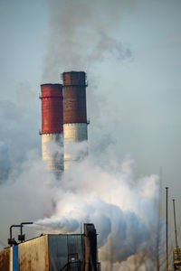 Low angle view of building against sky