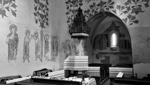 Interior of building