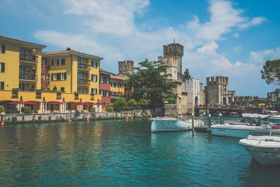 Idyllic cityscape from italy