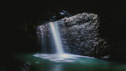 Waterfall in forest