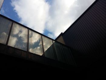 Low angle view of building against sky