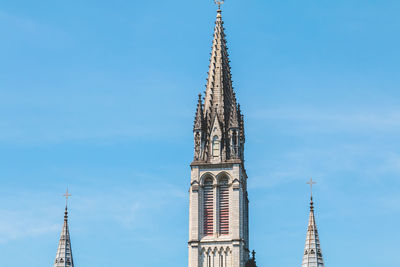 Low angle view of building against sky