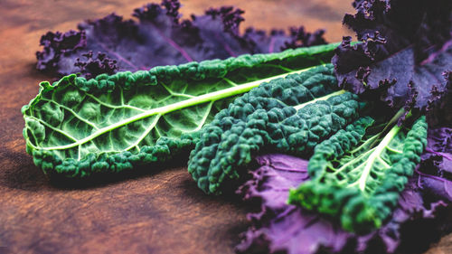 Close-up of vegetables on table