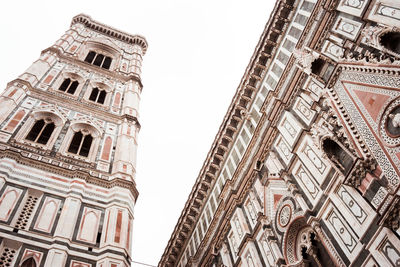 Low angle view of historical building against sky