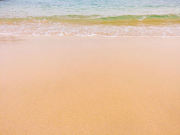 View of sandy beach