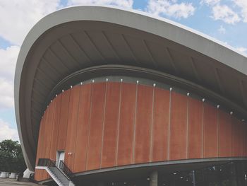 Low angle view of building against sky