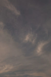 Low angle view of storm clouds in sky