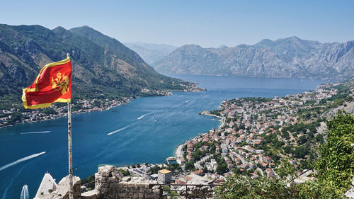 Kotor bay, montenegro, august 2021