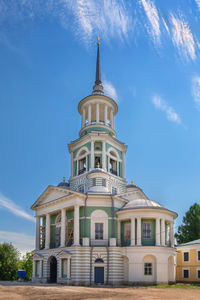 Church of the savior not made by hands in boris and gleb monastery in torzhok, russia