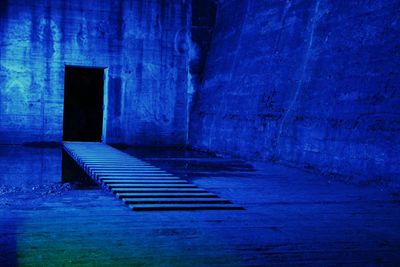 Built structure against blue sky