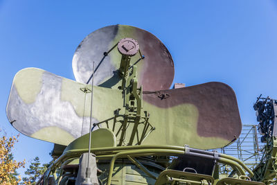 Two radar station, part of air defense missile system