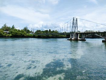 Bridge over sea