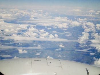 Aerial view of landscape against sky