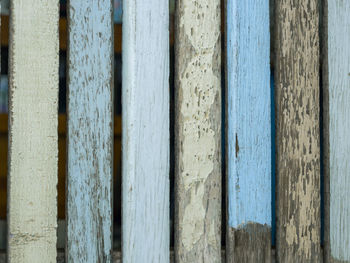 Full frame shot of wooden fence