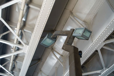 Low angle view of ceiling