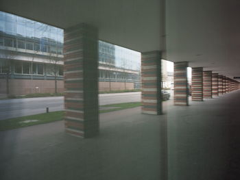 Interior of modern building