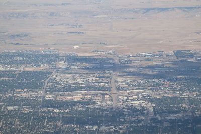 Aerial view of cityscape