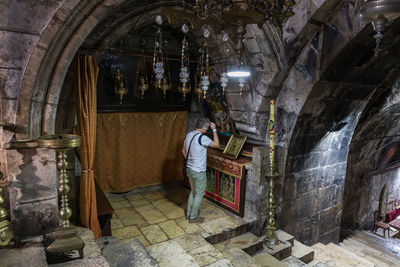 Interior of cathedral