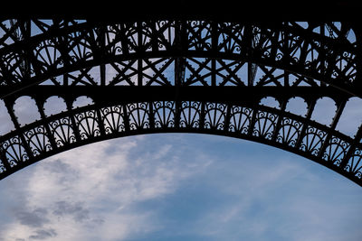 Low angle view of bridge