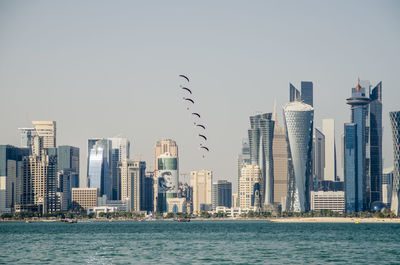 Qatar national day 18 december 2018 - skydivers parachuting