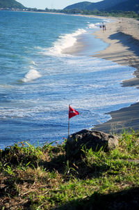 Scenic view of beach