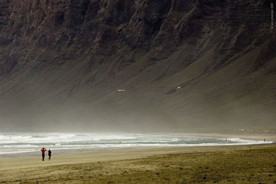 Scenic view of beach