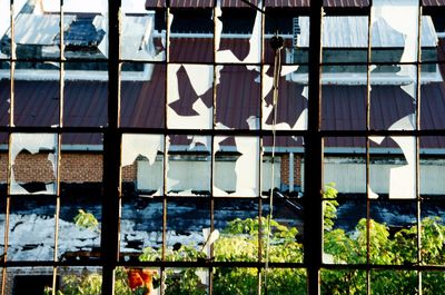 Clothes hanging on built structure