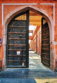Corridor of building