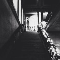 Low angle view of staircase